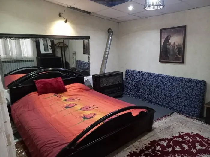 ویلا یک خوابه ده ترکمن - اتاق خواب