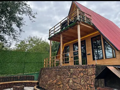 کلبه یک خوابه جنگلی سوئیسی جکوزی دار وینا