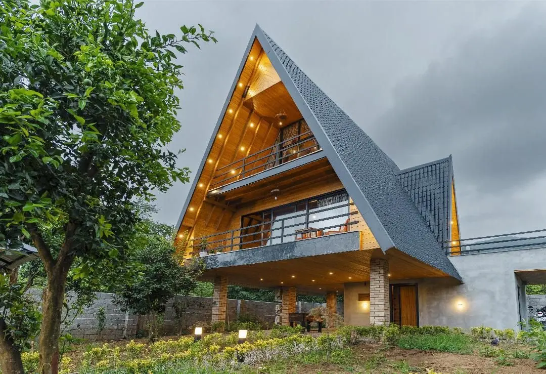 کلبه دوخوابه جنگلی قصر چوبی