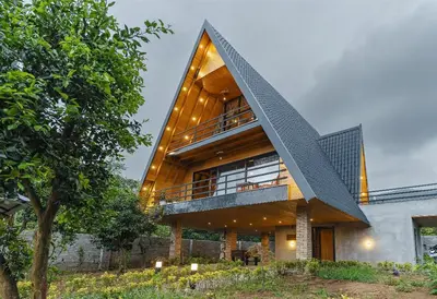 کلبه دوخوابه جنگلی قصر چوبی