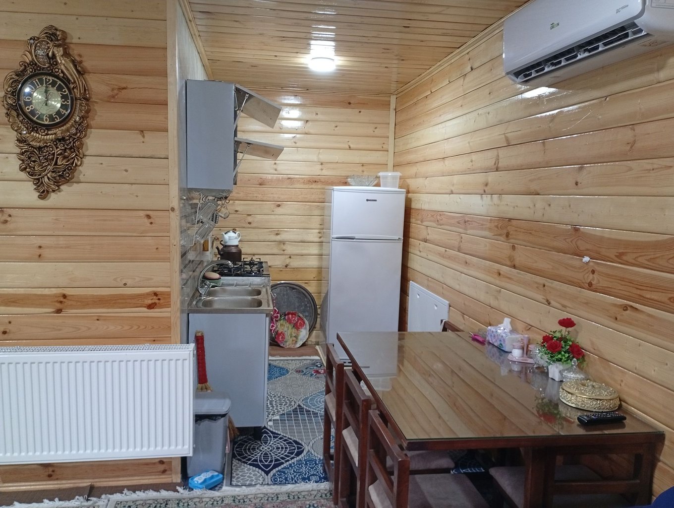 دوخوابه چوبی فردوس