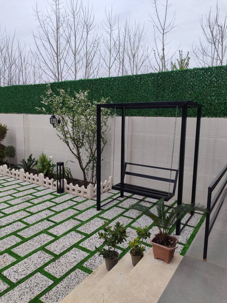 کلبه دوخوابه سوئیسی چوبی گندم