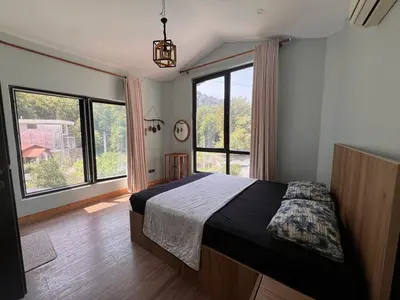 ویلا سه خوابه استخردار آبگرم جنگلی پاناروما