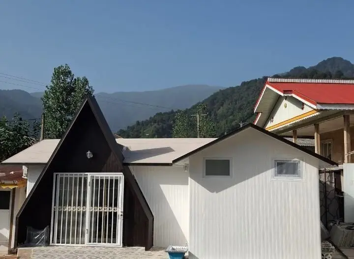 کلبه یک خوابه بهشت سپید 1 - نما بیرون ویلا