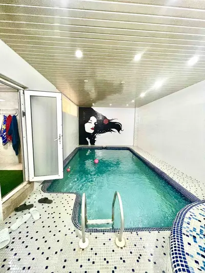 ویلا دوخوابه استخردار آبگرم ساحلی معلم 7