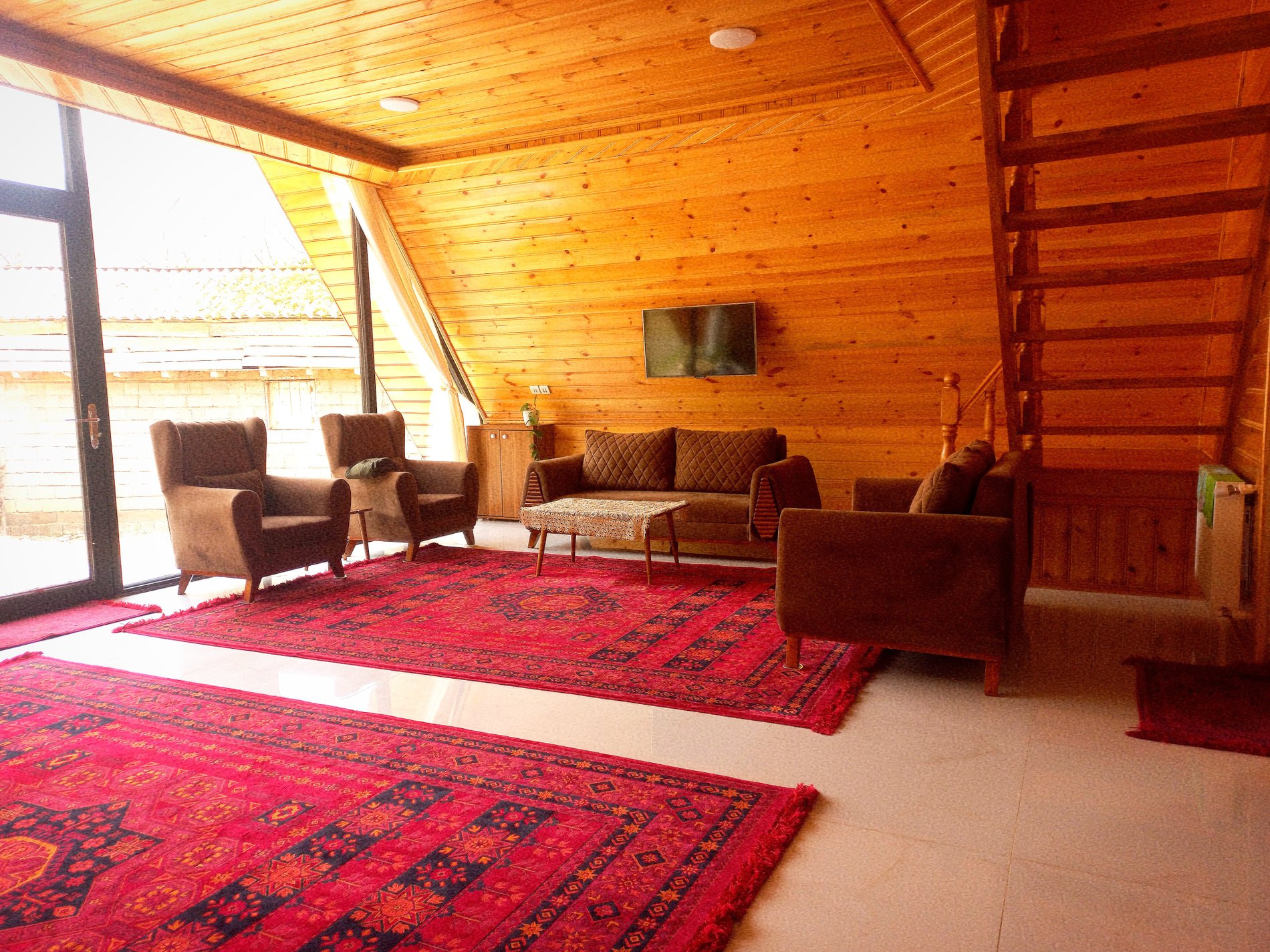 کلبه فلت دوبلکس جنگلی لیام