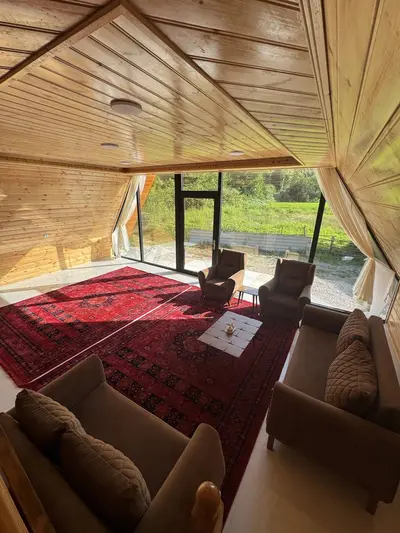 کلبه فلت دوبلکس جنگلی لیام