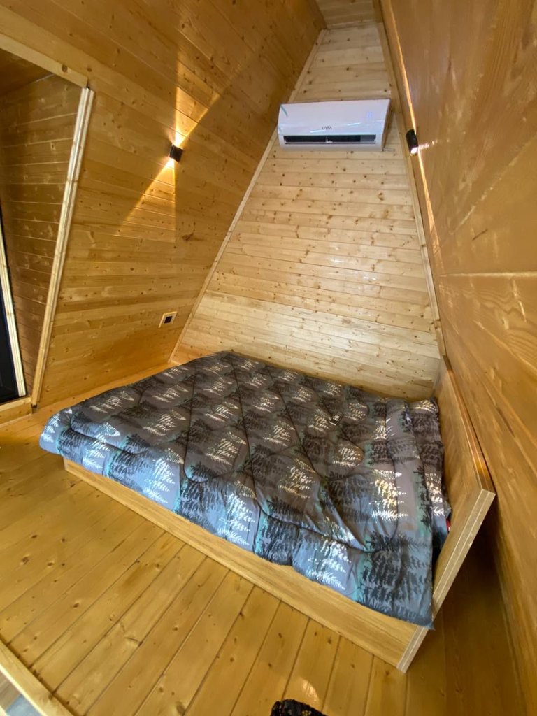 کلبه یک خوابه سوئیسی استخردار آبگرم راش