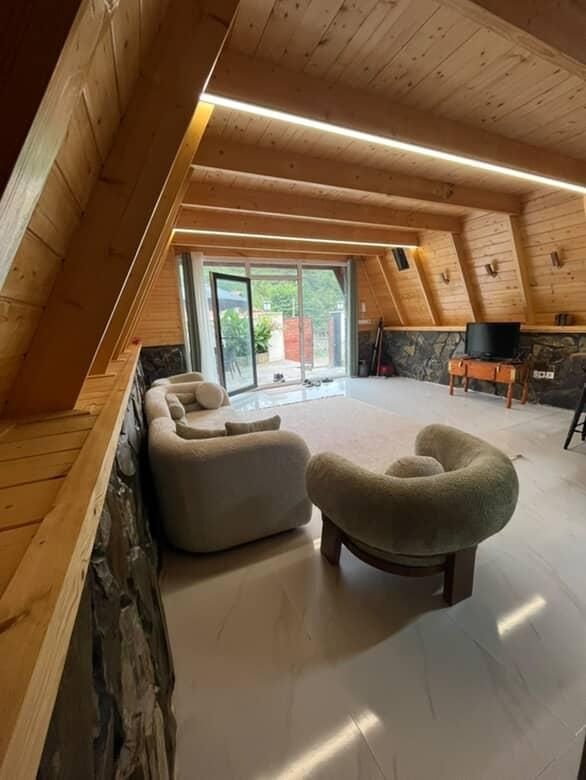 کلبه یک خوابه جنگلی کاج 1