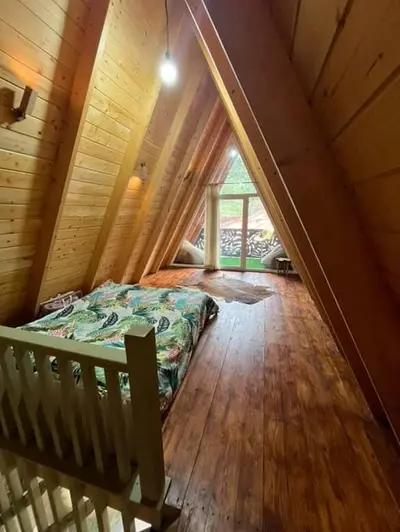 کلبه یک خوابه جنگلی کاج 1