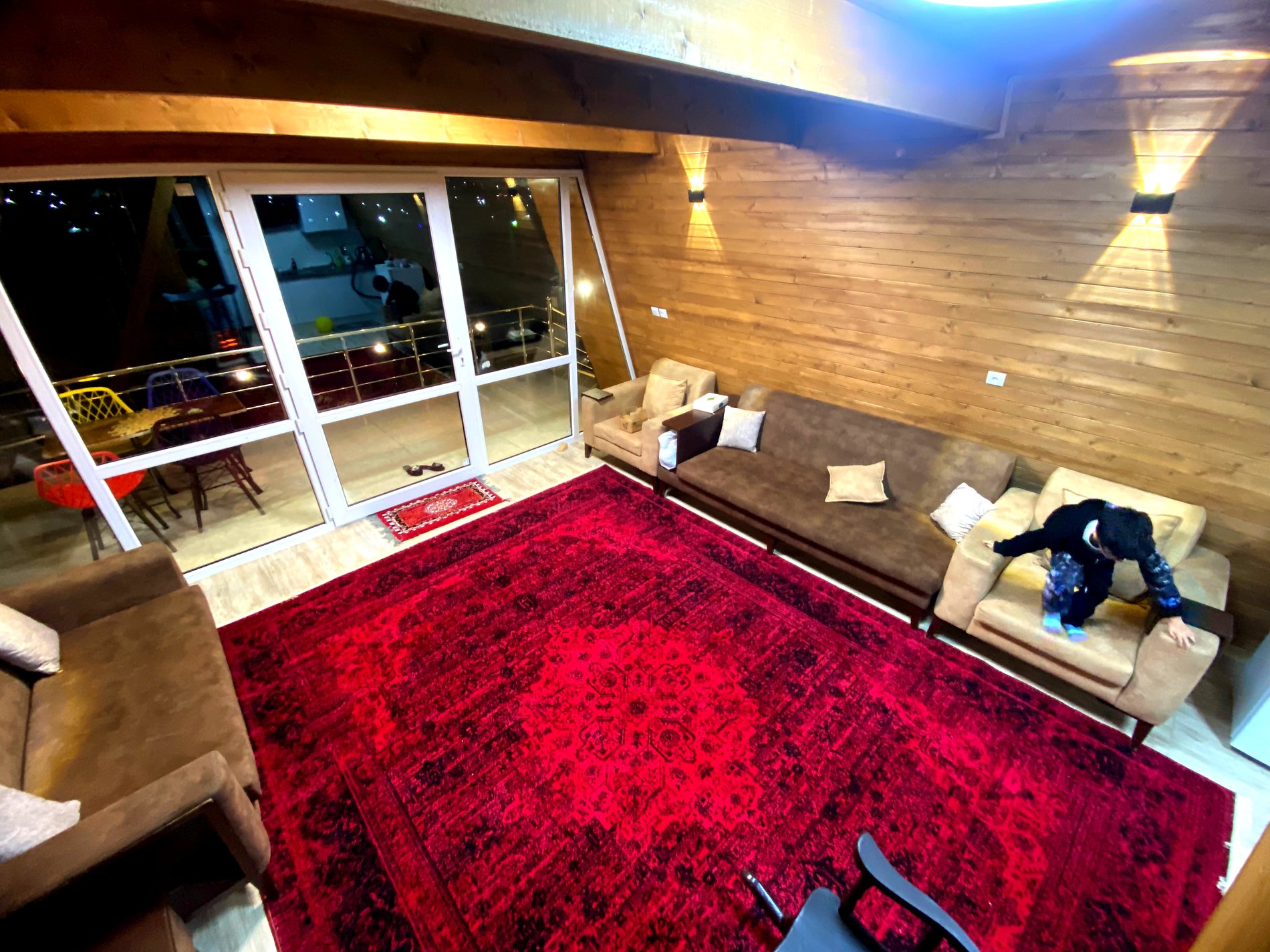 کلبه یک خوابه دوبلکس آشیانه آرامش