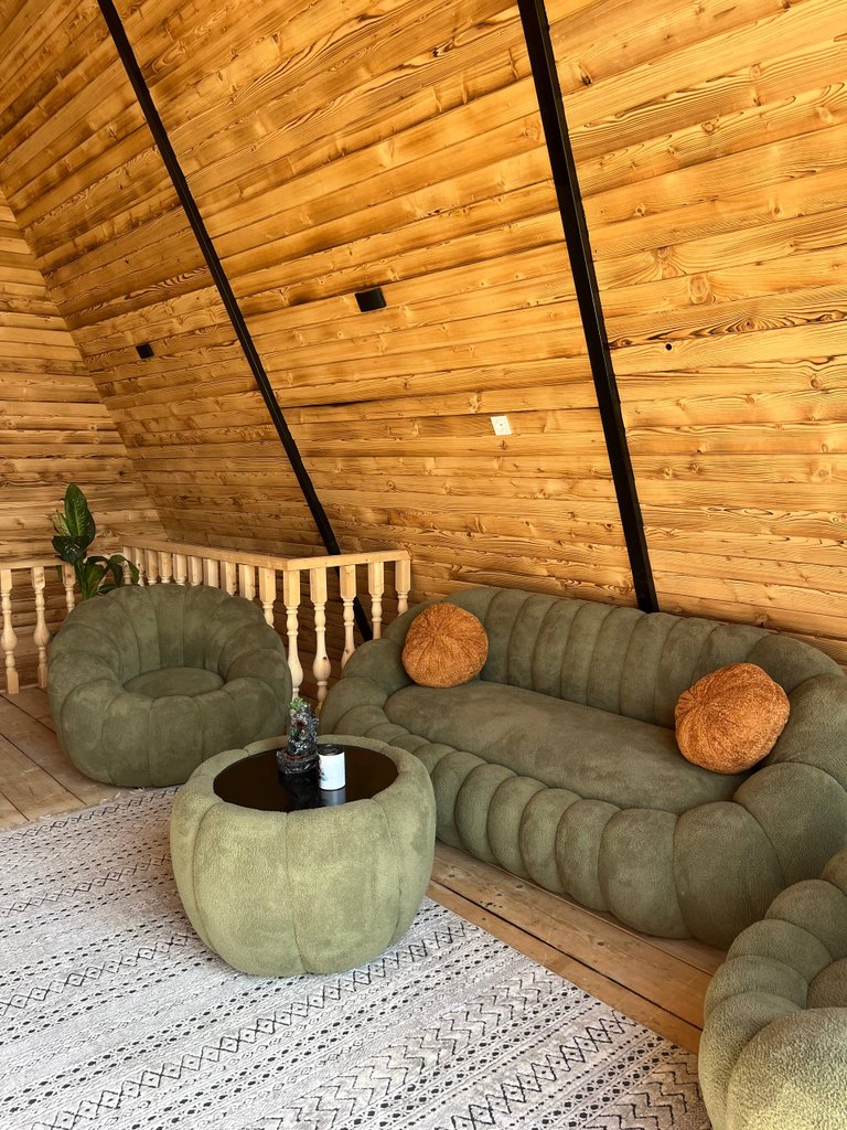 کلبه دوخوابه سوئیسی تریپلکس موج