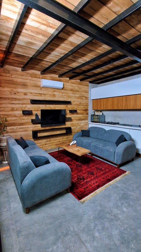 کلبه دوخوابه سوئیسی تریپلکس موج