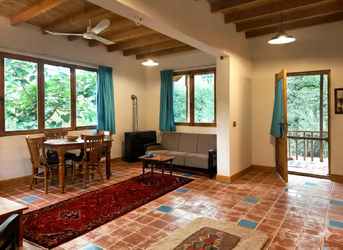 کلبه یک خوابه جنگلی جینگه