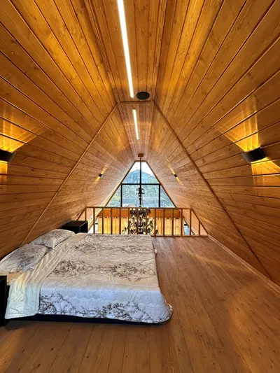 کلبه دوخوابه جکوزی دار هور