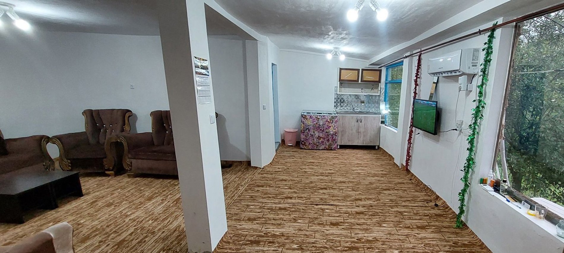 کلبه یک خوابه کوه دشت