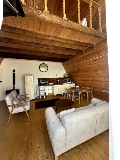 کلبه دوخوابه استخردار سوئیسی لی لی