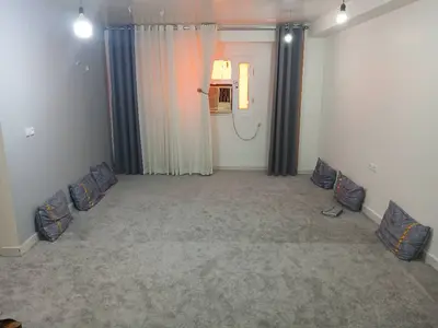 آپارتمان یک خوابه شهری درخت سبز