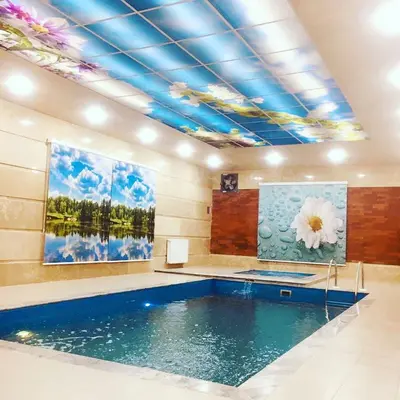 ویلا دوخوابه استخردار آبگرم میزبان