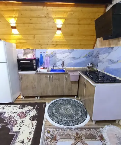 کلبه ویلای یک خوابه درروستا