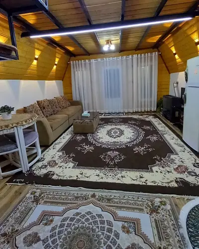 کلبه ویلای یک خوابه درروستا