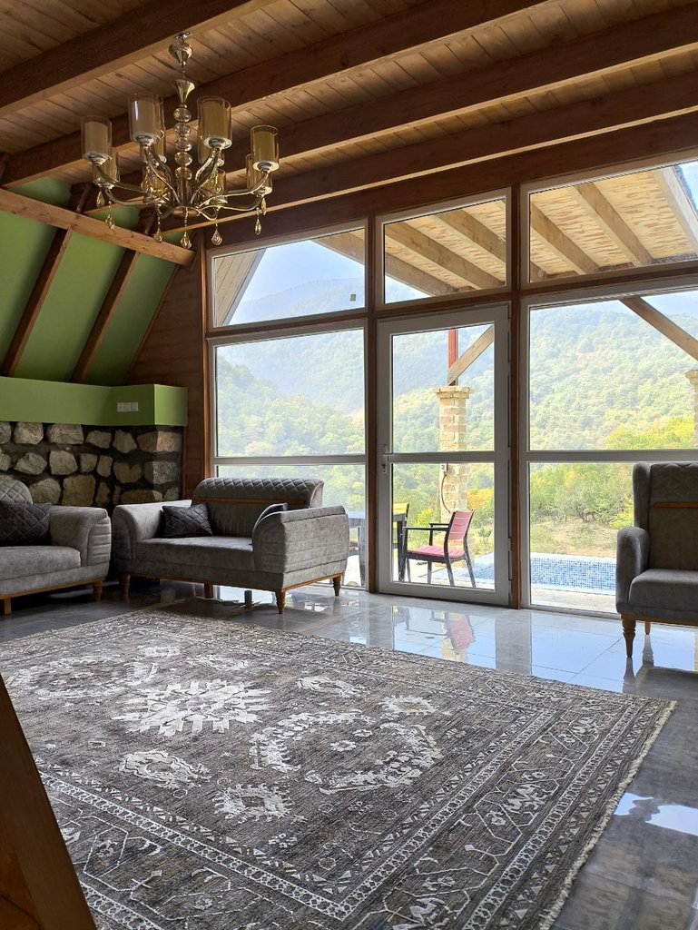 کلبه دوخوابه جکوزی دار طلای سبز