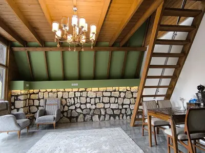 کلبه دوخوابه جکوزی دار طلای سبز