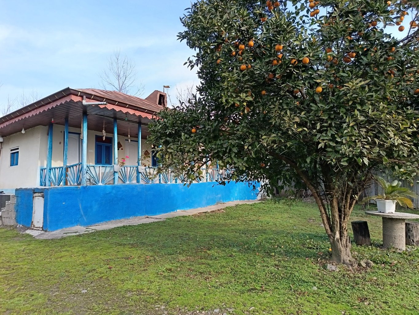 ویلا دوخوابه گیله خانه آبی