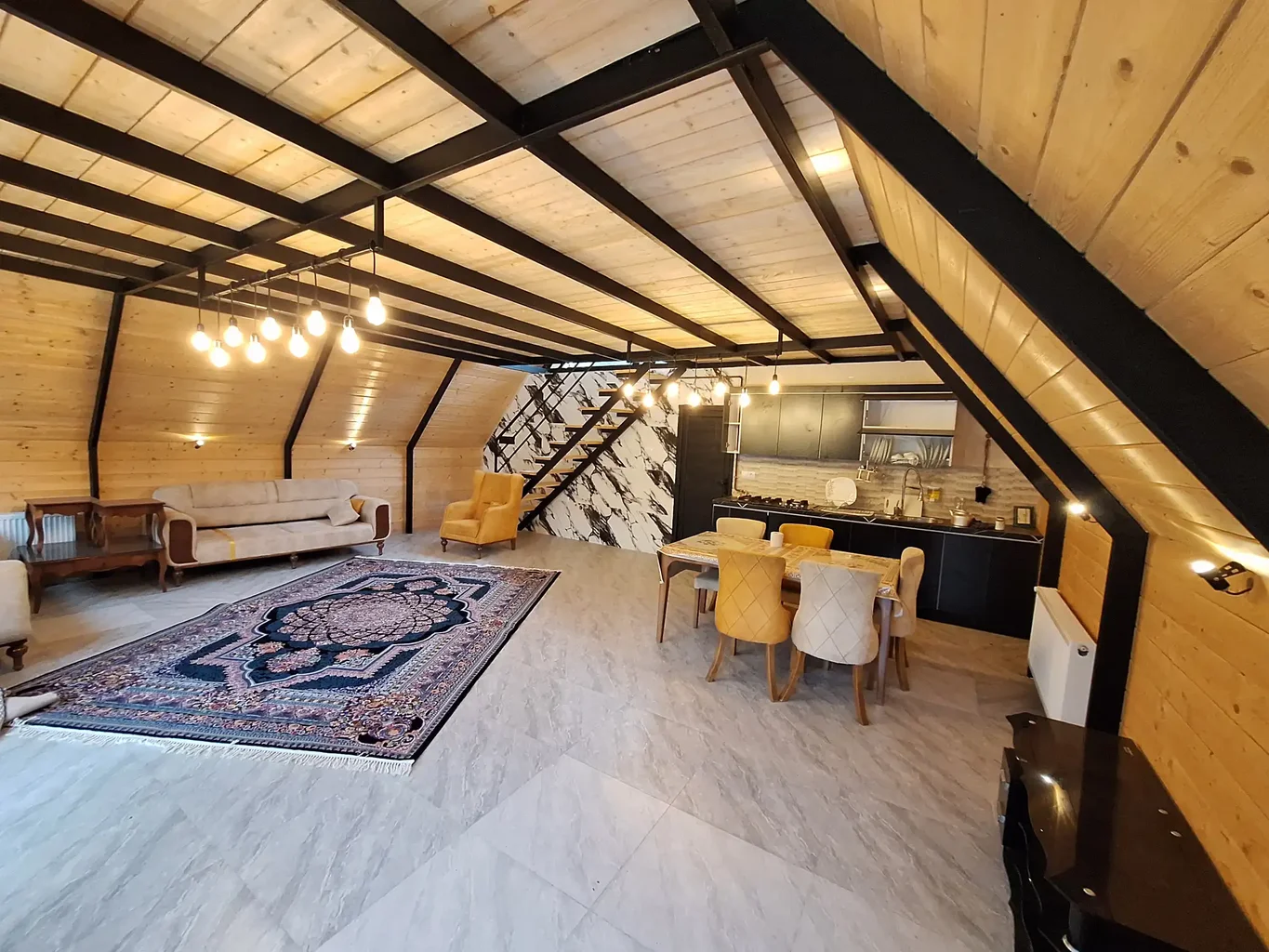 کلبه یک خوابه سوئیسی فرخان