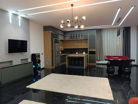 ویلا دوخوابه استخردار آبگرم سرو 4 - آشپزخانه مجهز