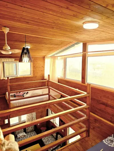 کلبه دوخوابه جکوزی دار دوبلکس سیمبی