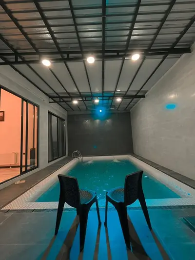 ویلا دوخوابه استخردار آبگرم بهاران 16