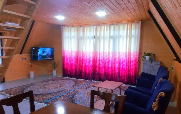 کلبه دوخوابه سوئیسی مهیاس - پذیرایی