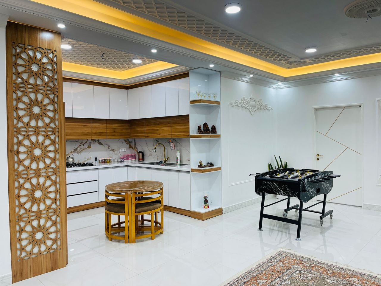 ویلا دوخوابه استخردار آبگرم عمارت باران