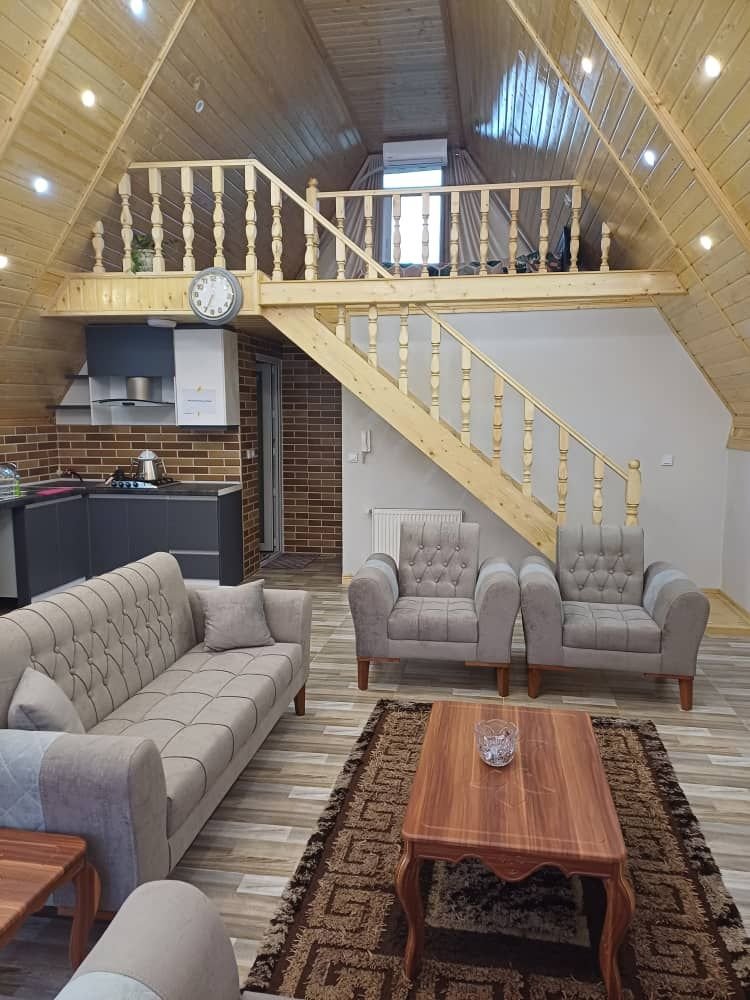 کلبه دوخوابه سوئیسی توسکا