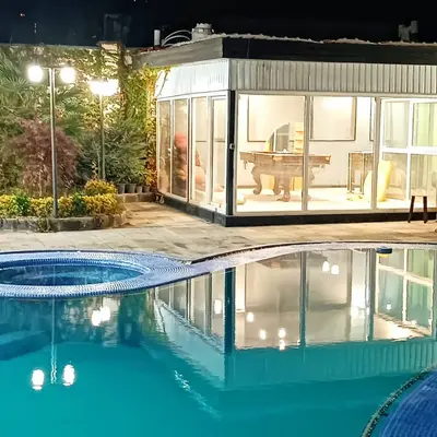 ویلا سه خوابه استخردار آبگرم ابری