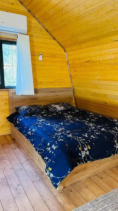 کلبه یک خوابه جکوزی دار ایران زمین لفور