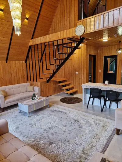 کلبه دوخوابه سوئیسی دوبلکس چشمک