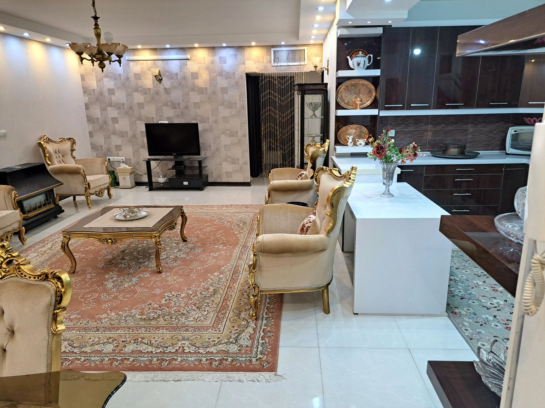 آپارتمان یک خوابه دیبا 5