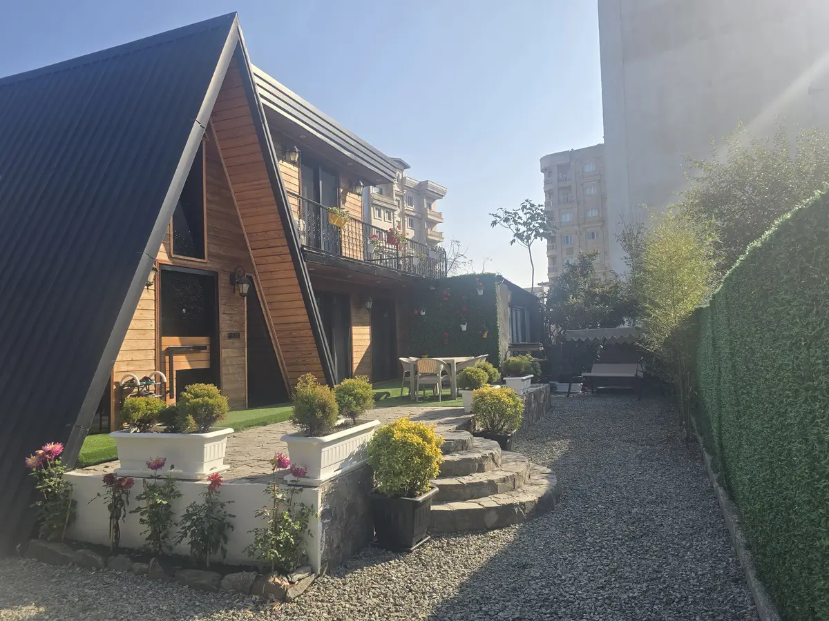 کلبه دوخوابه خیزران