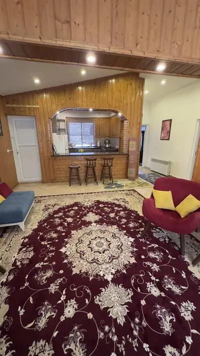 ویلا سه خوابه استخردار آبگرم آلاچیق