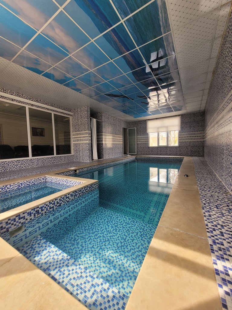 ویلا دوخوابه استخردار آبگرم کمیلی - استخر 