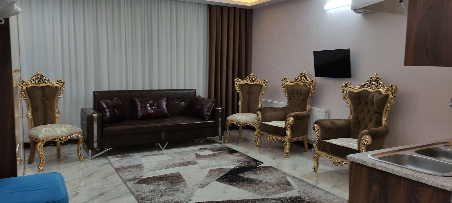 اجاره روزانه آپارتمان یک خوابه طوبی مشهد