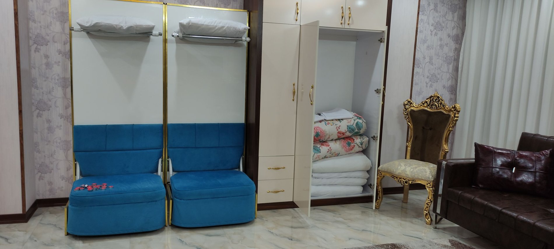 اجاره روزانه آپارتمان یک خوابه طوبی مشهد
