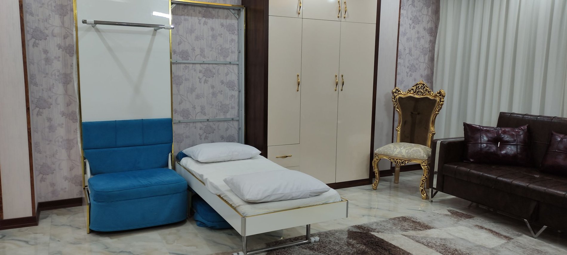اجاره روزانه آپارتمان یک خوابه طوبی مشهد