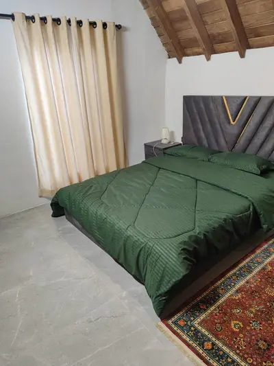 کلبه دوخوابه سوئیسی استخردار آبگرم لپاسر