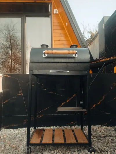 کلبه دوخوابه سوئیسی استخردار آبگرم رایا 1