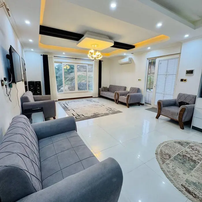 ویلا دوخوابه جنگلی استخردار آبگرم البرز