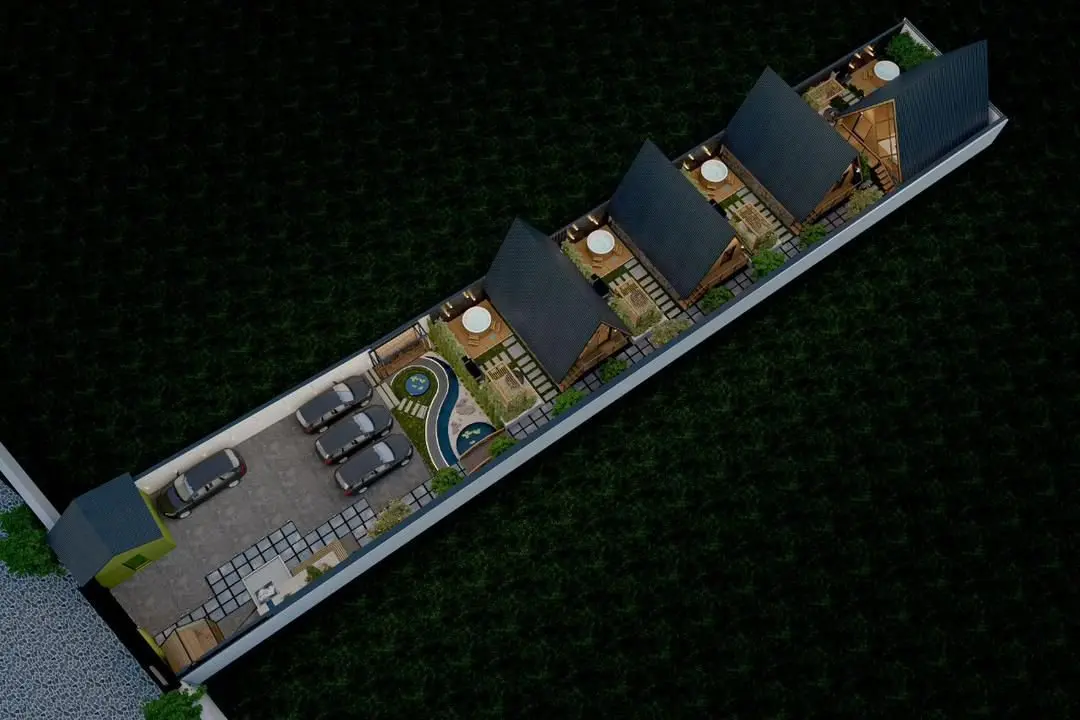 کلبه مجتمع کلبه سوئیسی فیکا - مجتمع اقامتی سوئیسی فیکا