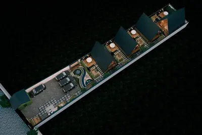 کلبه مجتمع کلبه سوئیسی فیکا 4